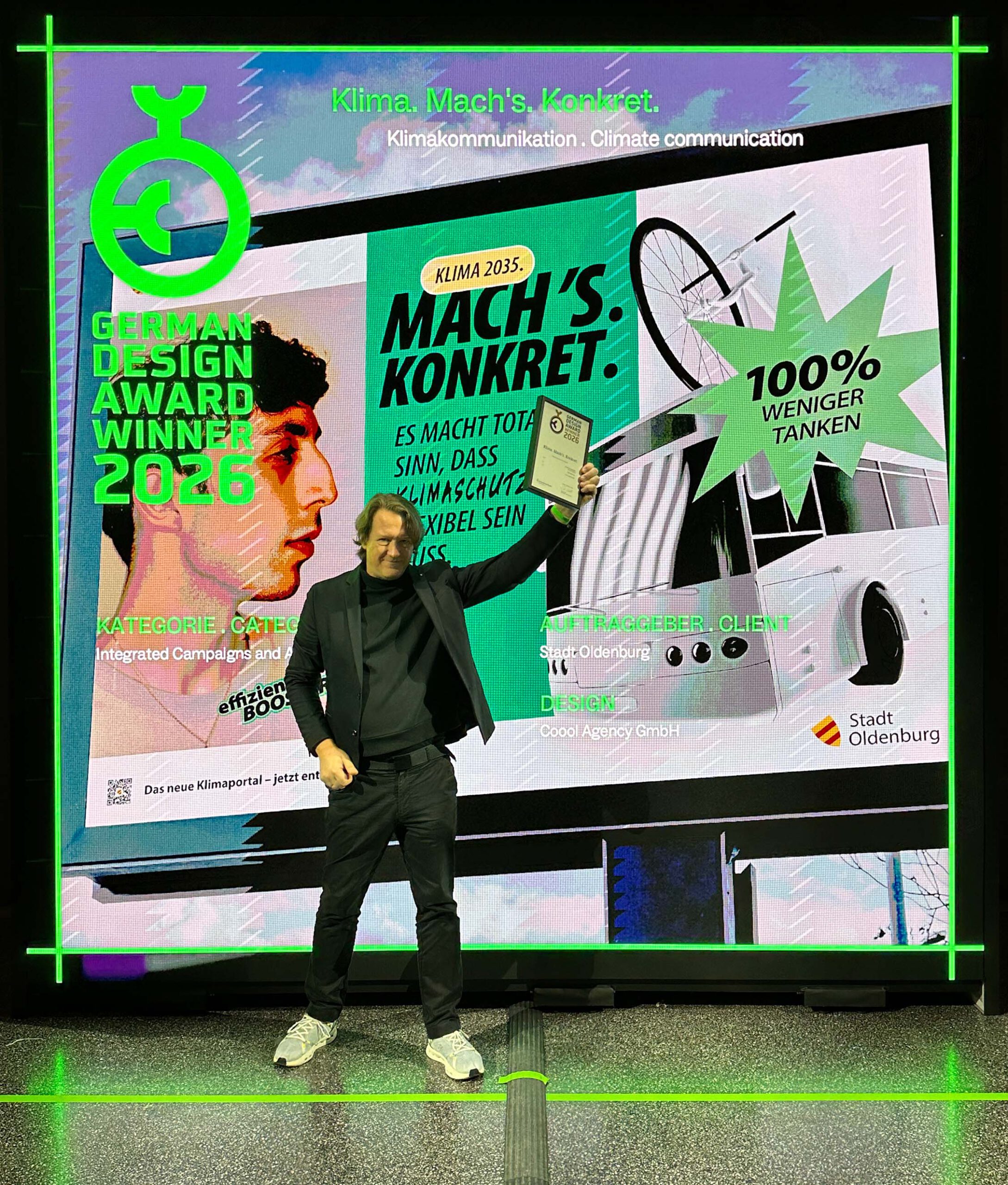 German Design Award für „Klima. Mach’s. Konkret.“