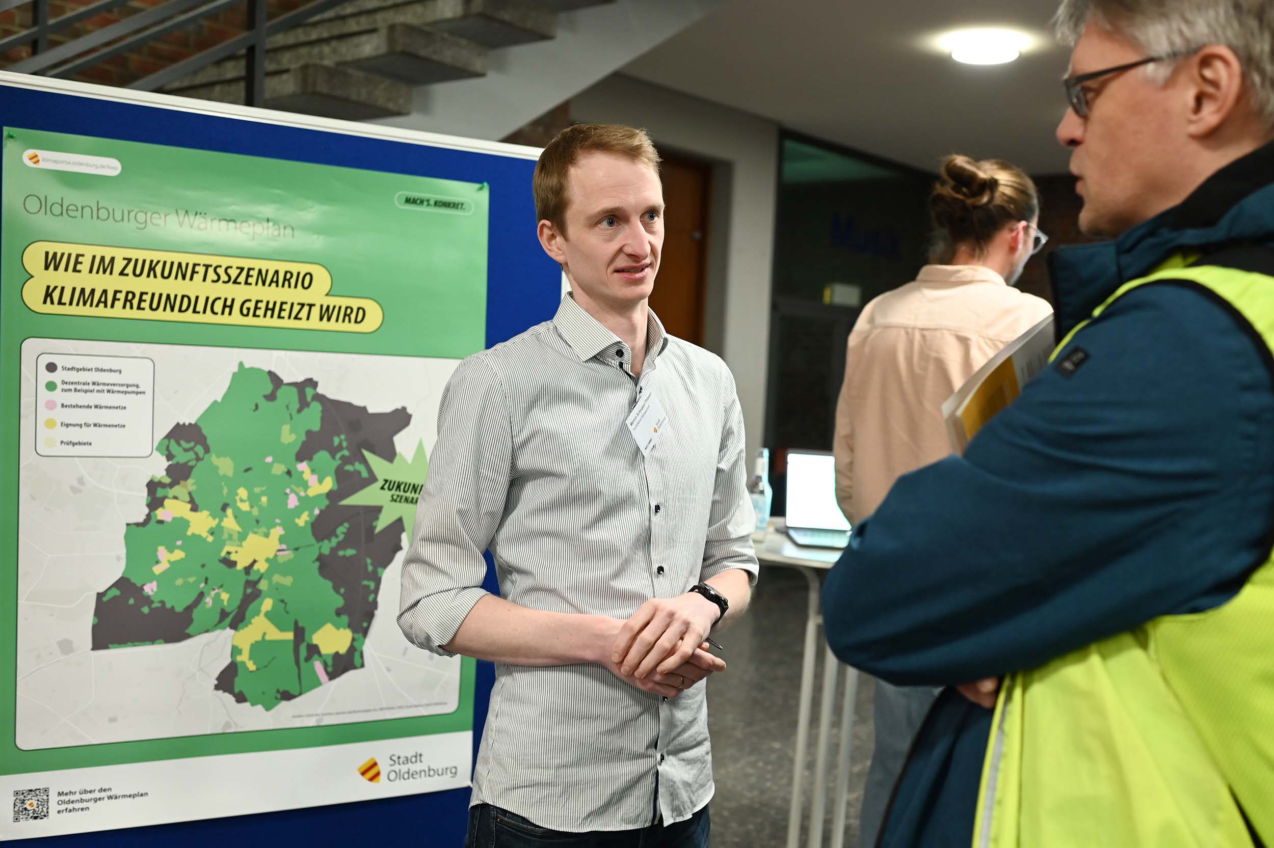 Gespräch über den Wärmeplan