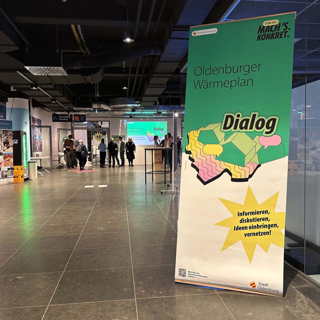 Zugang zum Dialog Oldenburger Wärmeplan